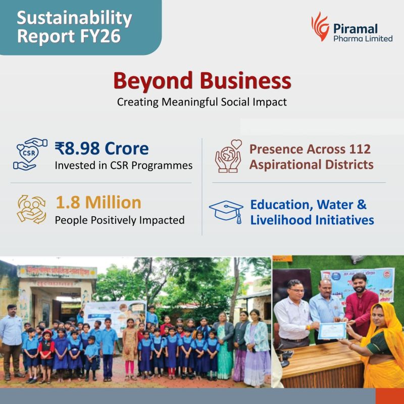Creating a positive impact beyond our operations remains an important part of our purpose.