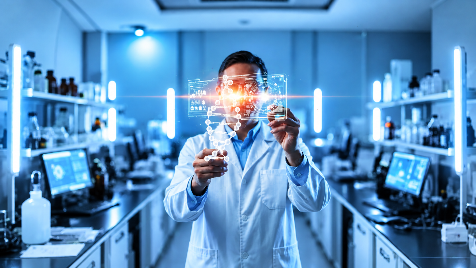 Holographic DNA in the Future Lab