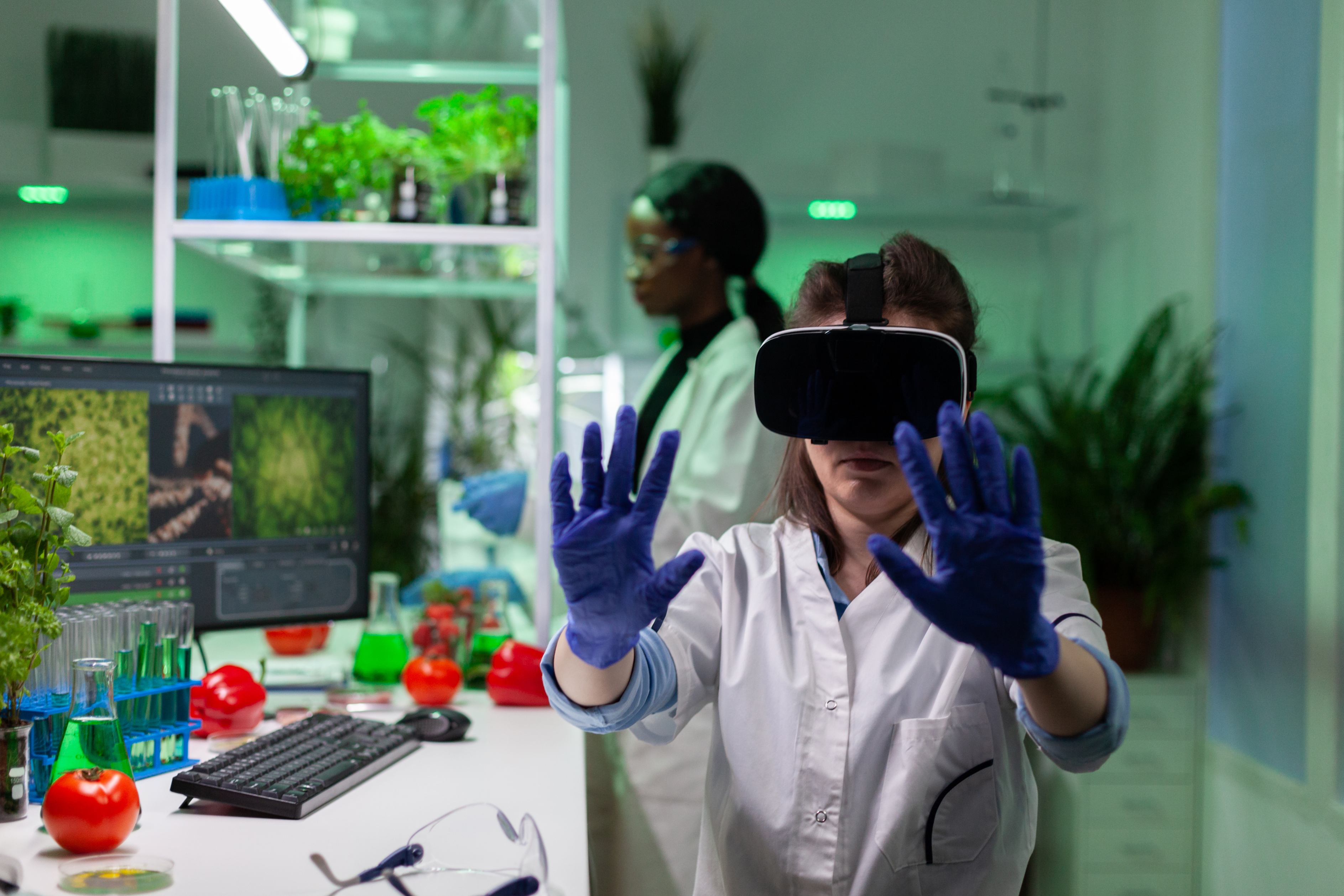 portrait-biologist-researcher-woman-analyzing-virtual-gmo-plants-expertise (1)